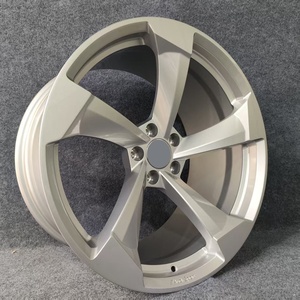 Nouvelles jantes QZC en aluminium forgé concave à rayons multiples, finition argentée, monobloc 5x112 pour <span class=keywords><strong>Audi</strong></span> <span class=keywords><strong>Q5</strong></span>/Q7/Q8/SQ8 et pour - Product Image 2