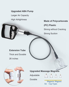 Grosir Hijama <span class=keywords><strong>Cup</strong></span> Hisap Berkualitas Tinggi Grosir OEM Kotak Hadiah 20PCS Hijama Suction <span class=keywords><strong>Cup</strong></span> Ventouse Set Terapi Pijat <span class=keywords><strong>Cupping</strong></span> - Product Image 3