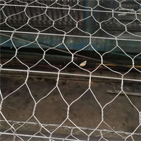 Kotak Gabion Jaring Kawat Heksagonal Berpilin Ganda, Kasur Gabion