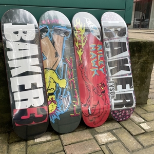 Tabla de Skateboard <span class=keywords><strong>Baker</strong></span>, 100% Arce Canadiense, Tamaños 7.75, 8.0, 8.25, 8.5 Pulgadas, Más Colores Disponibles - Product Image 4