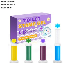 Gel nettoyant et désodorisant pour toilettes avec logo personnalisé, parfum <span class=keywords><strong>naturel</strong></span> durable, pour canalisations - Product Image 1