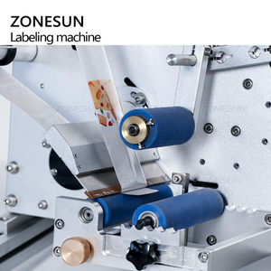 ZONESUN SL-130 Rượu Đúp Side Sticker Vòng Nước Bán Tự Động Kỹ Thuật Số Nhãn Chai Máy In Cho Chai Nhựa - Product Image 4