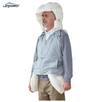 Gilet de sécurité intelligent avec airbag intégré pour la protection contre les chutes des travailleurs âgés, déclenchement en 0,08 seconde, étanche et rechargeable
