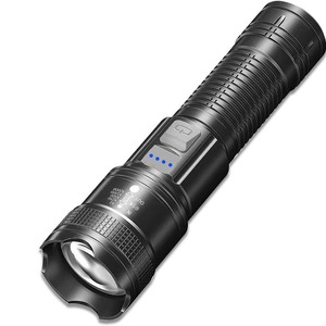 Xinsite Zoom Flashlight Led Rechargeable <b>Battery</b> 10000 Hours Outdoor Use - Product Image 5