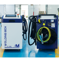 Machine de soudage laser industrielle portative 1500w 2000w 3000w, soudeuse laser aluminium, mini machine de soudage laser 4 en 1