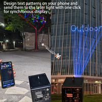 Lumière laser APP Bluetooth RGB 5W | Projecteur de scène sans fil pour fête/DJ/Disco | Batterie rechargeable