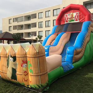 Inflatable Bouncer vui vẻ không khí vui chơi giải trí nhảy toboggan bouncy lâu đài slide với hồ bơi thư bị trả lại Nhà trượt nước - Product Image 4