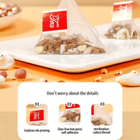 Bebida Herbal China 100% Natural para Eliminar la Humedad y el Mal Aliento, Té de Poria y Ñame