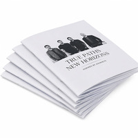 Brochures, dépliants, menus, catalogues imprimés offset sur papier d'art A3/A4/A5 personnalisés à bas prix avec reliure spirale
