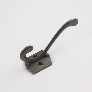 Wall Mounted Zinc Alloy Coat <b>Hook</b> Antique Bronze Color Wardrobe Clothes Hanging <b>Hook</b> Metal Wall <b>Hook</b> - Product Image 1