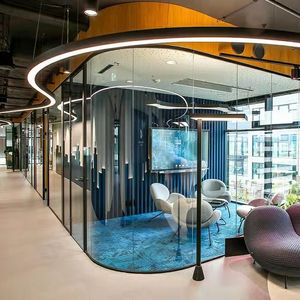 Pannello divisorio in vetro per uffici OEM ODM, - Product Image 4