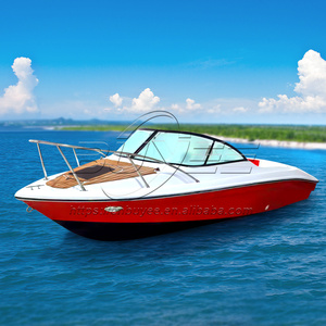 Bateau <span class=keywords><strong>de</strong></span> pêche en fibre <span class=keywords><strong>de</strong></span> verre <span class=keywords><strong>de</strong></span> haute qualité à prix abordable, 5,5 m, avec moteur hors-bord, pour loisirs et divertissement, capacité <span class=keywords><strong>de</strong></span> 6 à 8 personnes - Product Image 4
