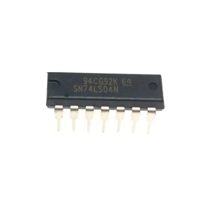 SN74LS04N electronic components IC chip dual - row integrated circuit DIP-14 SN74LS04