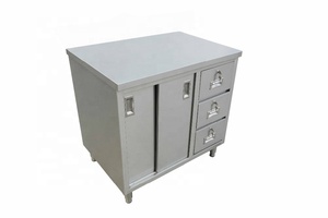 Armadio per uso commerciale personalizzato per <span class=keywords><strong>cucina</strong></span> moderna in acciaio inox <span class=keywords><strong>cucina</strong></span> <span class=keywords><strong>Base</strong></span> con cassetti - Product Image 5