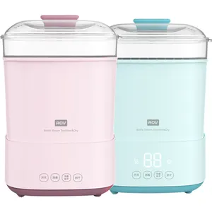 3 In 1 Multifunctionele Food Grade Bpa Gratis Smart Melk Warmer Baby Fles Droger En Stomen Sterilisator