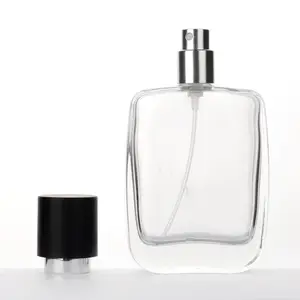 Groothandel Lege 55Ml Glas Luxe Parfum Nevel Glas Parfum Fles Met Dop Doos Verpakking