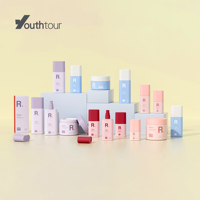 CAR-CBR-CCR-CDR 30ml 50ml 80ml 120ml 150ml 200ml Nouveau modèle Bouteille carrée en PETG pour soins de la peau avec pompe pulvérisateur pour lotion