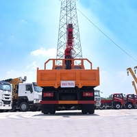 Grue montée sur camion JMC Cargo 4x4 Petite grue à flèche de 3 tonnes à vendre