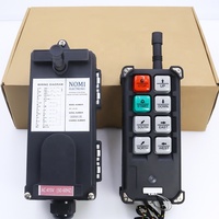 Grúa con controlador inalámbrico, radio industrial, control remoto inteligente, 1 transmisor, 1 receptor para grúa