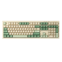 Clavier filaire USB AULA S102, interrupteur à membrane silencieux, 100% taille standard, rétroéclairage RVB, pavé numérique en silicone crème, PC/ordinateur portable/tablette