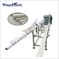 Mesin Pembuat Pipa PVC Kustom, Lini Produksi Pipa PVC Rigid UPVC, Lini Ekstrusi Produksi Pipa