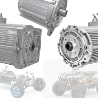 Motor Listrik 72V BLDC IE5 10KW PMSM 4000 Watt hingga 20000 Watt 15HP dan 3000 hingga 7000 RPM 20 hingga 85 Nm Hairpin Winding
