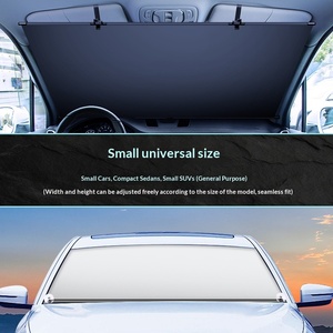 Factory Price Retractable <strong>Car</strong> Windshield Sun Shade Front Window Sun Cover UV Protection Heat Insulation Foldable Sun <strong>Visor</strong> - Product Image 3