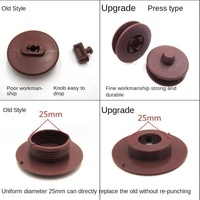 Attaches de fixation universelles quatre-en-un pour tapis de voiture, à prix abordable, double couche, à boucle détachable, en PVC 5D/7D, épaisseur 5 mm