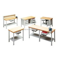 Banc de travail robuste en acier laminé à froid, revêtu de peinture en poudre, hauteur réglable, 72x24, personnalisable OBM/OEM, étanche, capacité de charge de 2000 LBS, atelier