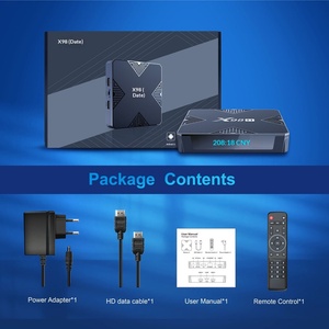 Decodificador <span class=keywords><strong>X98H</strong></span> H618 Android 12 4K HD con WiFi de Doble Banda, Duplicación de Pantalla y Exportación Wi-Fi en Pantalla Compartida - Product Image 4