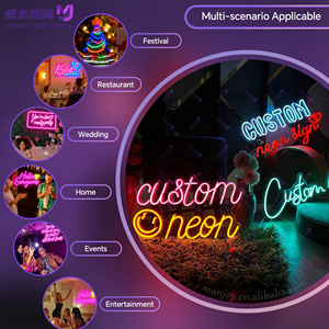 Letrero de Neón Personalizado al por Mayor para <span class=keywords><strong>Boutique</strong></span>, Letrero LED Rojo para Decoración de Escaparates, Arte Mural con Alimentación USB para Exhibición en Tiendas de Ropa - Product Image 5