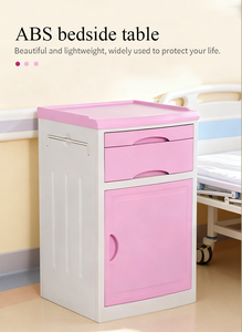 Mesa Auxiliar de Hospital Móvil de Plástico ABS <span class=keywords><strong>HOCHEY</strong></span>, Muebles Médicos Económicos para Clínica - Product Image 2