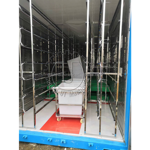 Sistema hidropónico automático de máquina de forraje de cebada, máquina de germinación de semillas de microgreens, máquina para hacer brotes de Frijol mungo - Product Image 6