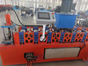 Nhà Máy Giá PLC vuông khung sắt chùm máy làm ánh sáng thép <span class=keywords><strong>Keel</strong></span> kệ giá chùm cuộn hình thành máy - Product Image 2