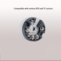 Modul Pemancar Suhu Cerdas HART Terisolasi 215 4-20mA PT100 RTD Sensor Termokopel DC 12-40V