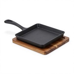 Plat chauffant en fonte de qualité supérieure, couleur noire, design élégant, parfait pour servir à la table, idéal pour les restaurants par ACMI India - Product Image 4
