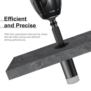 Foret professionnel diamanté pour le perçage à sec de carreaux de céramique, marbre et dalles de pierre - Product Image 2