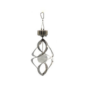 Solar Wind Spinner <b>Light</b> Led Hanging Garden Decor Outdoor Solar Powered <b>Rainbow</b> Color Changing Lamp For Patio Yard - Product Image 4