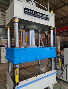 Presse hydraulique à quatre colonnes 250T, nouvelle, contrôlée par PLC, avec pompe à engrenages, moteur, roulement pour produits en poudre de blocs de <span class=keywords><strong>sel</strong></span>, Taili Y32 - Product Image 5