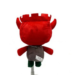 JX1DX1 Peluche Roi des Blocs Jeux Oubliés Diamants Rouges 15-30cm, Poupée en Peluche pour Enfants de 8 à 13 Ans Unisexe - Product Image 3