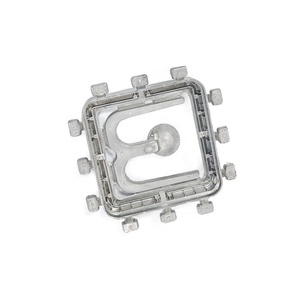Custom Aluminum <strong>Die</strong> <strong>Casting</strong> <strong>Parts</strong> for Motor End Cover LED Light Housing High Precision OEM - Product Image 3