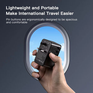 Regleta de Enchufes Universal con USB, Regleta de Viaje con Múltiples Puertos, Solución de Energía Todo en Uno para Viajeros - Product Image 5