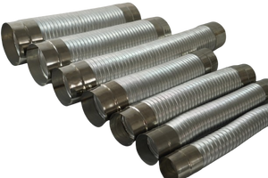 Nouvelle hotte de cuisine conduit de <span class=keywords><strong>Ventilation</strong></span> industriel en aluminium pur Flexible conduit d'<span class=keywords><strong>air</strong></span> semi-rigide pour la <span class=keywords><strong>Ventilation</strong></span> d'échappement de cuisine - Product Image 6