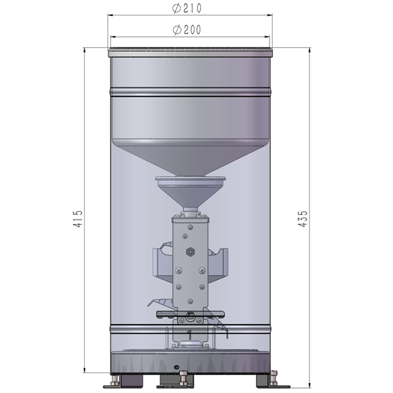 Stainless Steel Optical Rain Gauge RS485 Weather Station Dual-Channel