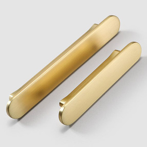 BAOCHUN poignée d'armoire aux coins arrondis et incurvés protège les enfants contre les blessures poignée et bouton de meubles poignée en Zinc - Product Image 4
