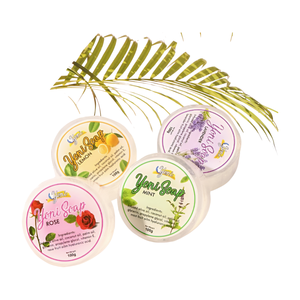 Savons intimes féminins en barre, fabrication chinoise OEM sous marque privée, naturels, faits à la main, parfum pêche, fraise, pour l'hygiène vaginale. - Product Image 2