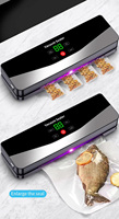 Machine de mise sous vide automatique sans fil portable rechargeable pour aliments secs et humides
