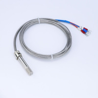 Sonde de température filetée DWEL WRNT202, thermocouple S/R/B/K/E/J/N/T, RTD PT100 PT1000 PT200 PT500 pour four d'extrusion