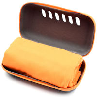 Vente en gros de nouveaux matériaux : Étui pour serviette de plage en EVA, boîtes de rangement en EVA pour serviettes en microfibre à prix compétitif