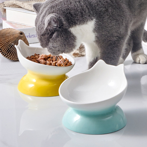 Gran oferta de nuevos diseños, cuenco para gatos de alta calidad, cuenco de cerámica para perros y gatos - Product Image 3